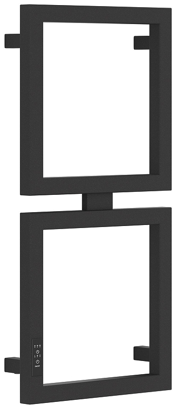 Электрический полотенцесушитель Сунержа Этюд 69x30 15-0844-6030 цвет Тёмный титан муар