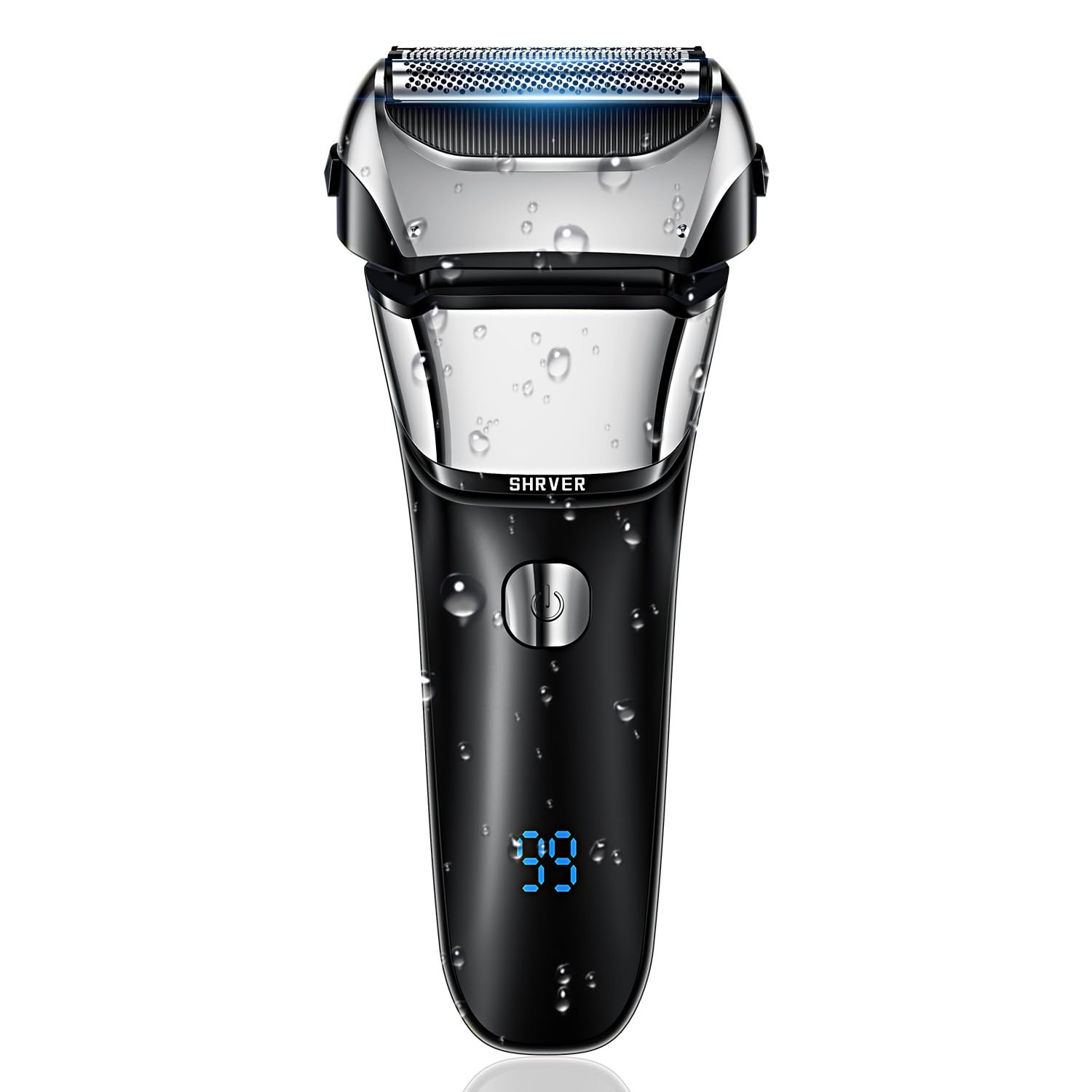 Электрический возвратно-поступательный Электрический Электрический Влажный и 3 Электрический Низкий IPX7 Электрический Электрический Большой Светодиод Оставшийся Мощность Блокировка Борода Электробритва Электрический